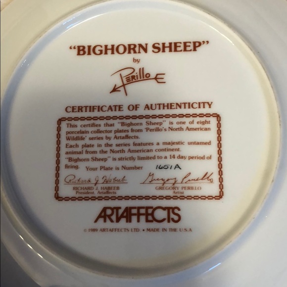 Collectable plate - Picture 2 of 2